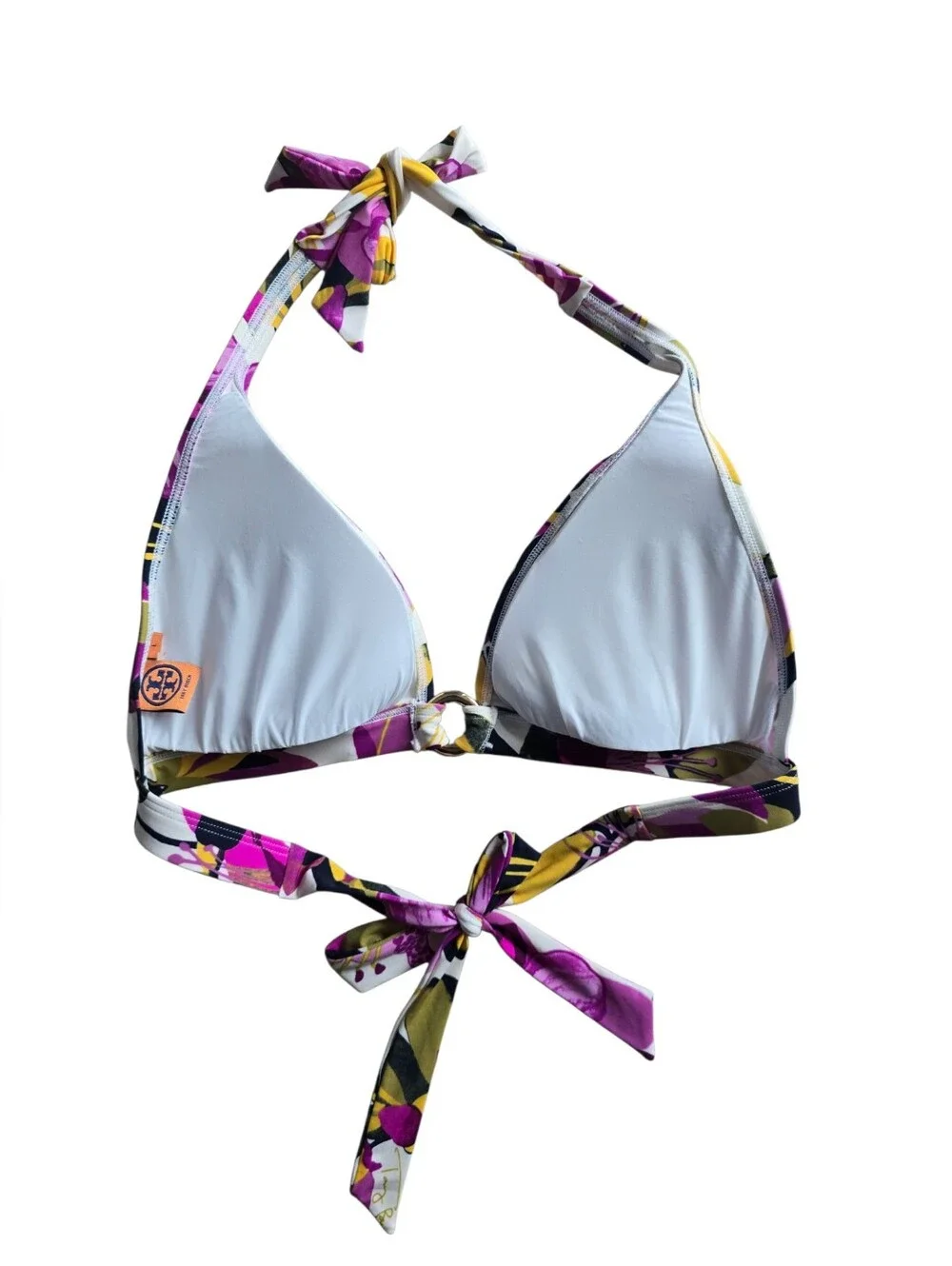 Tory Burch Tropical/Floral Bikini Top